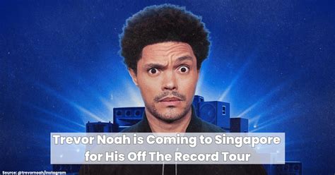  Trevor Noah Live in Bangkok:  A Hilarious Night of Global Satire